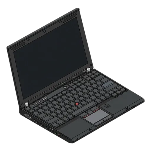 Lenovo ThinkPad X200 pixel art