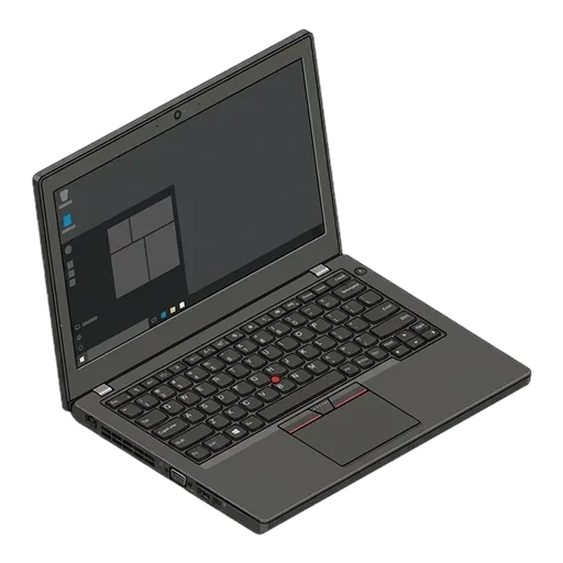 Lenovo ThinkPad X250 pixel art