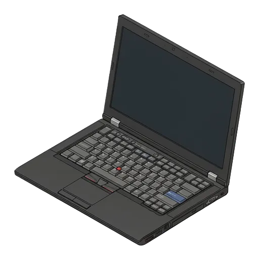 Lenovo ThinkPad T410 pixel art