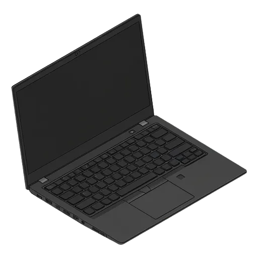 Lenovo ThinkPad X1 Carbon (5th gen) pixel art