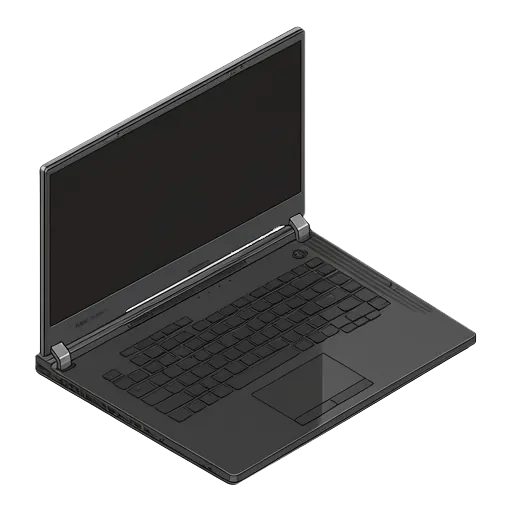 ASUS ROG Strix G15（2020）のピクセルアート