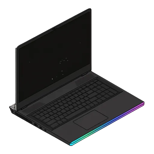 MSI Raider GE76 pixel art