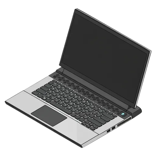 Alienware m15 R4 pixel art