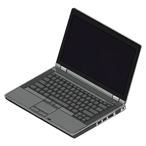 Dell Latitude E6400 pixel art