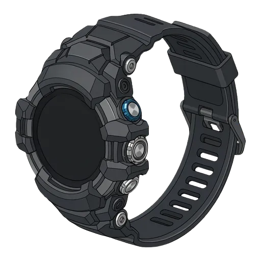 Casio G-Shock GSW-H1000 pixel art