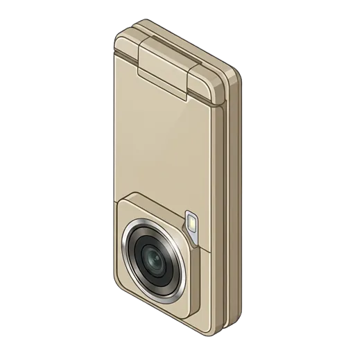 シャープ SoftBank 933SH AQUOS Keitaiのピクセルアート