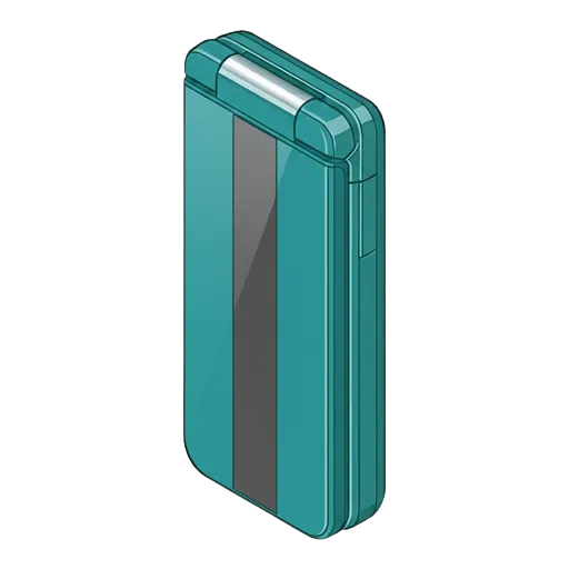 Sharp SoftBank 002SH AQUOS Keitai pixel art