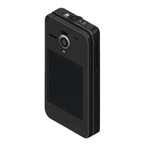 Sharp SoftBank 206SH AQUOS Keitai pixel art
