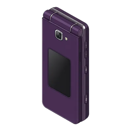Fujitsu docomo F-08A pixel art