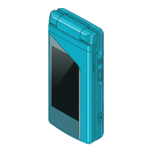 富士通 docomo F-01Bのピクセルアート
