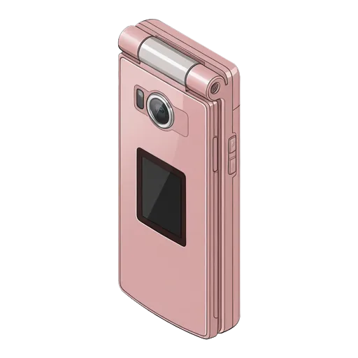 Panasonic FOMA P705i pixel art