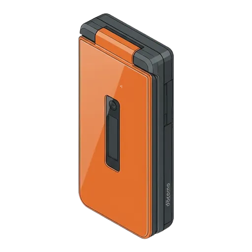 Panasonic docomo P-04B pixel art