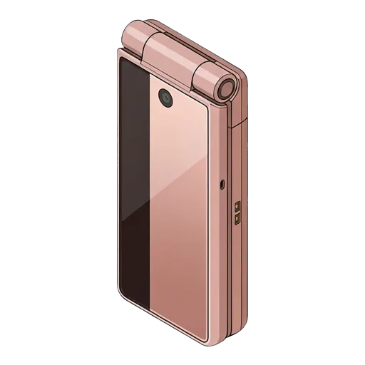 Panasonic docomo P-01E pixel art