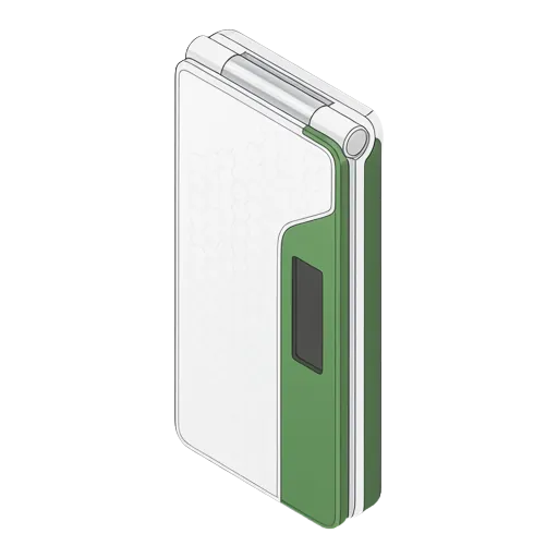NEC docomo N-02B pixel art