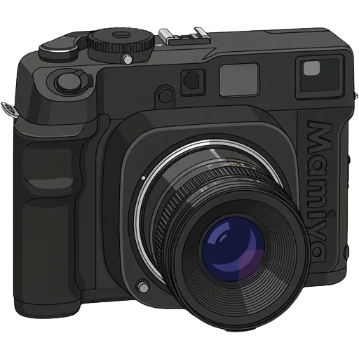 Mamiya マミヤ 7 IIのピクセルアート