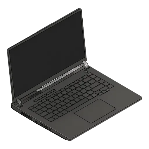 ASUS ROG Strix G16 pixel art