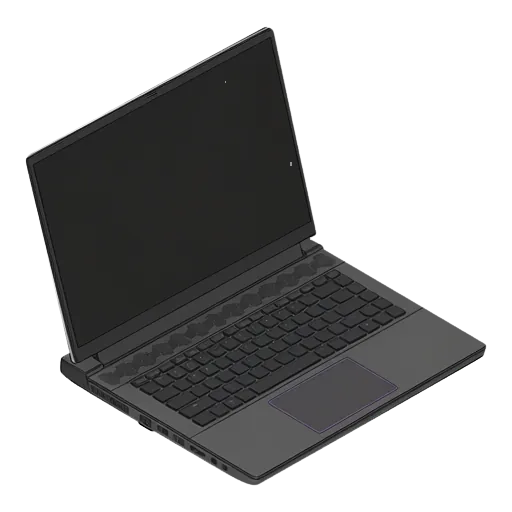 Alienware m16 R2のピクセルアート