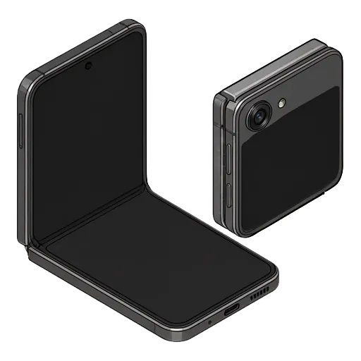 Nubia (ZTE) nubia Flipのピクセルアート