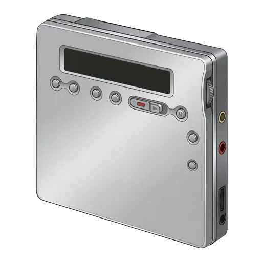 Sony MD Walkman MZ-R900 pixel art