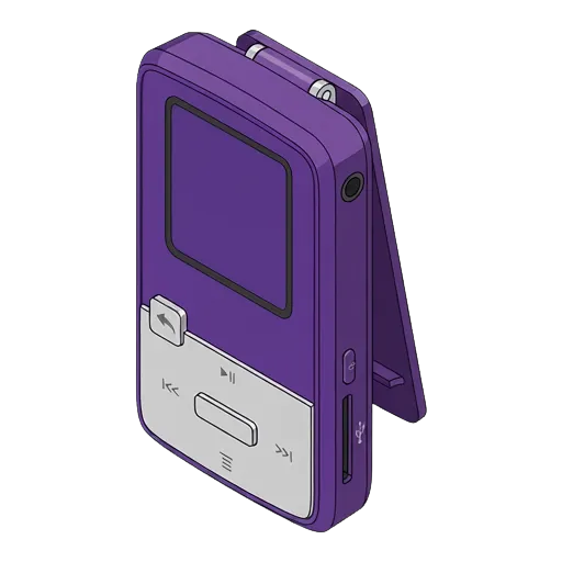 SanDisk Sansa Clip Zip pixel art
