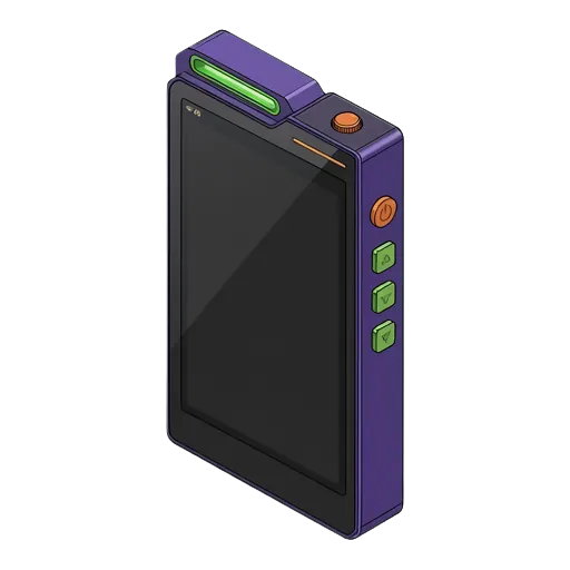 HiBy R4のピクセルアート