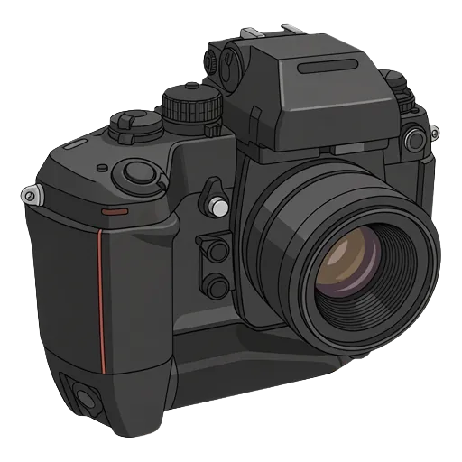 Nikon F4 pixel art