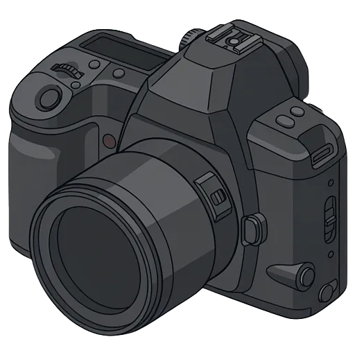 Canon EOS 3 pixel art
