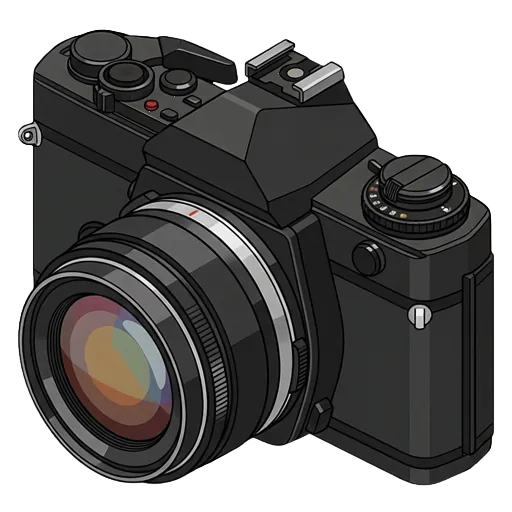 オリンパス OM-4のピクセルアート