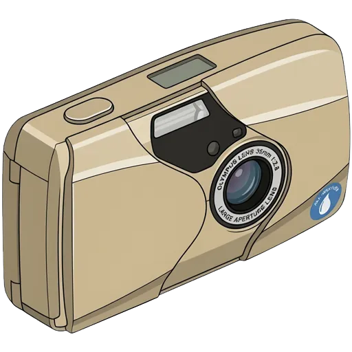 Olympus Stylus Epic Deluxe pixel art