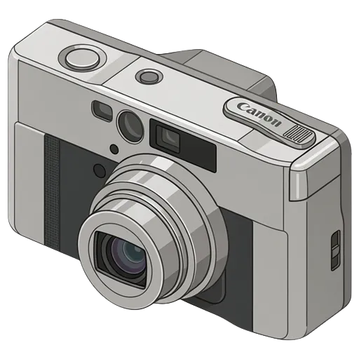 キヤノン Sure Shot Classic 120のピクセルアート