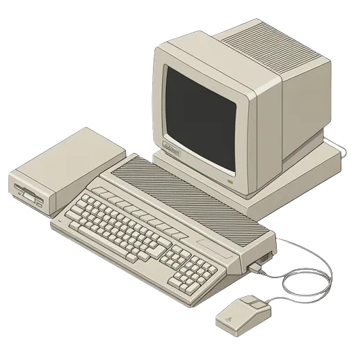 Atari/Flex Ltd. Atari 520ST pixel art