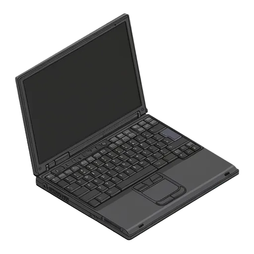 IBM ThinkPad T30 pixel art
