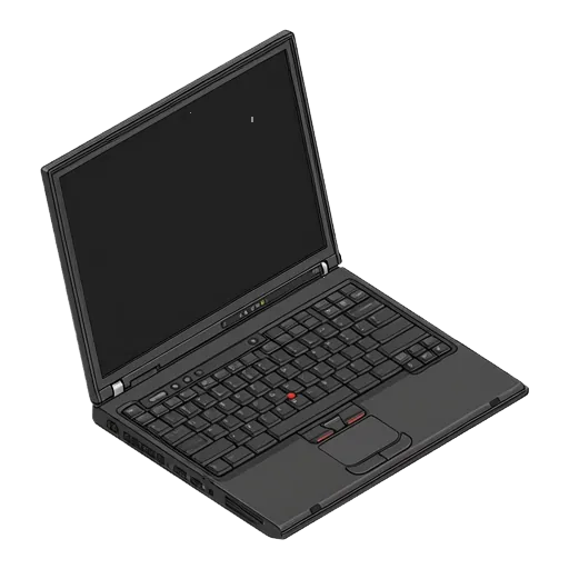 IBM ThinkPad T41 pixel art