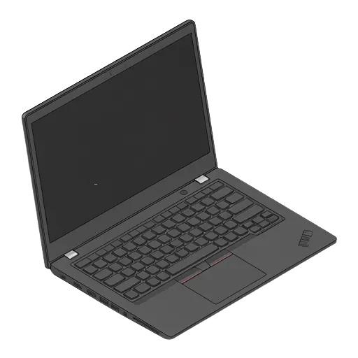 Lenovo ThinkPad T480s pixel art