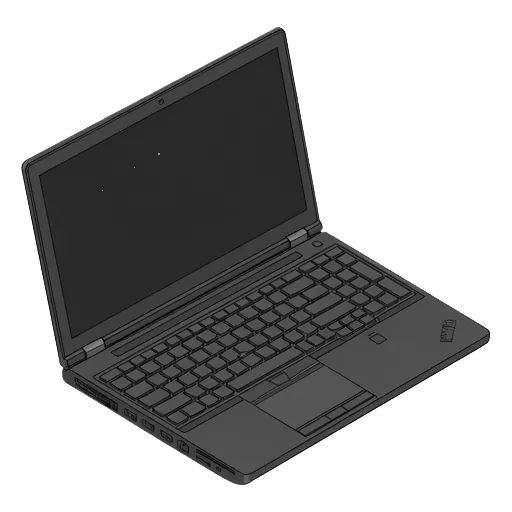 Lenovo レノボ ThinkPad P50のピクセルアート
