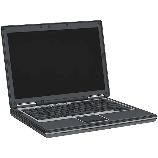 Dell デル Latitude D630のピクセルアート