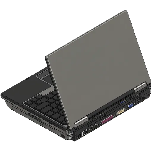 Dell Latitude D420 pixel art