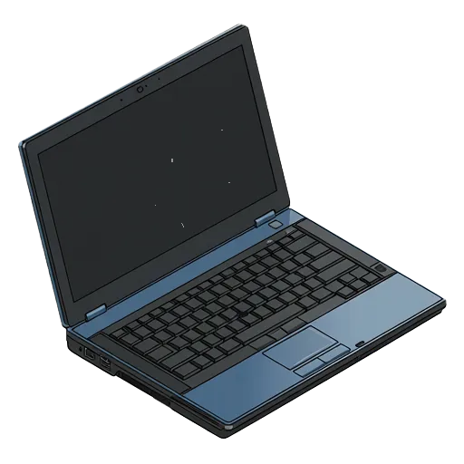 Dell デル Latitude E6410のピクセルアート