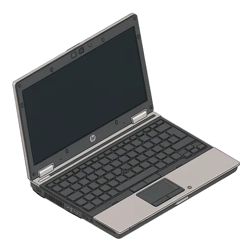 HP EliteBook 2540pのピクセルアート
