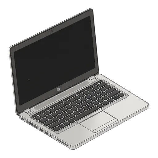 HP EliteBook Folio 9470m pixel art
