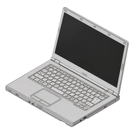 パナソニック Let's note CF-LX3のピクセルアート