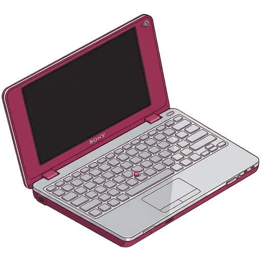 Sony VAIO type P pixel art
