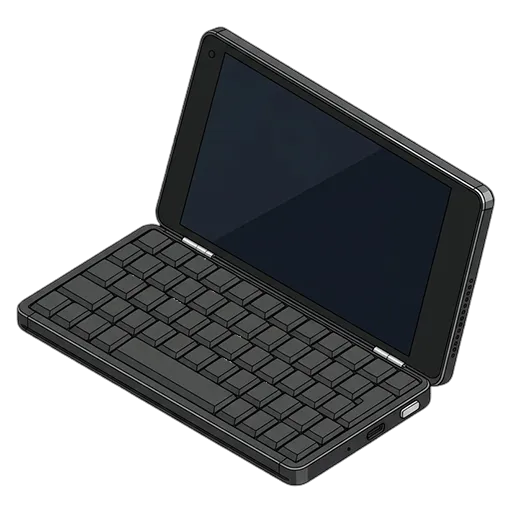 Planet Computers Gemini PDA pixel art
