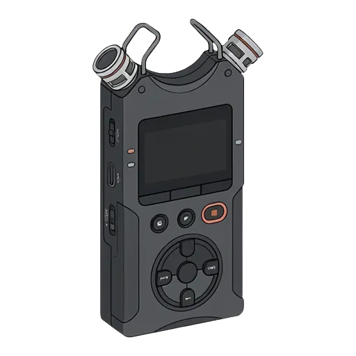 타스캠 DR-40X 픽셀아트