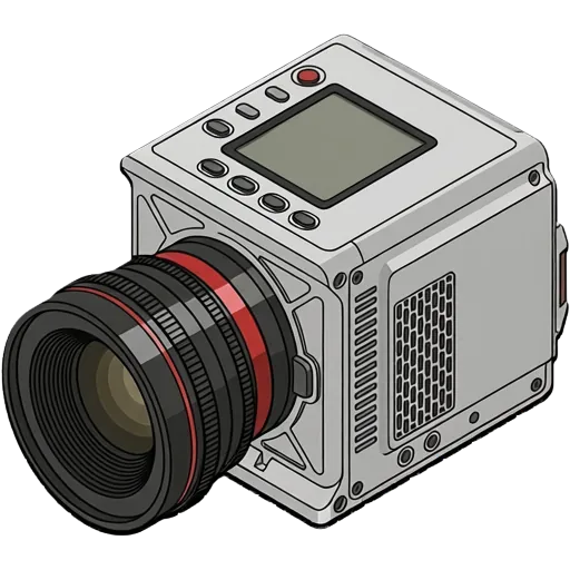 RED시네마 코모도 6K 픽셀아트
