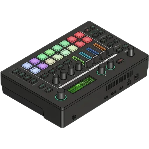 롤랜드 MC-101 픽셀아트