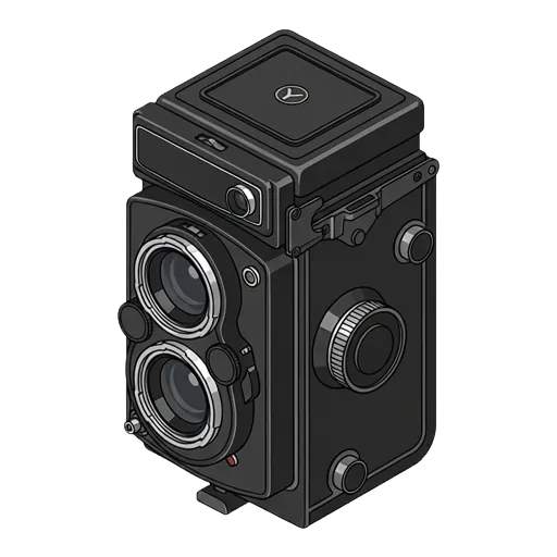 Yashica ヤシカ Mat-124Gのピクセルアート