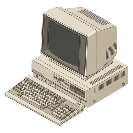 NEC PC-9801のピクセルアート