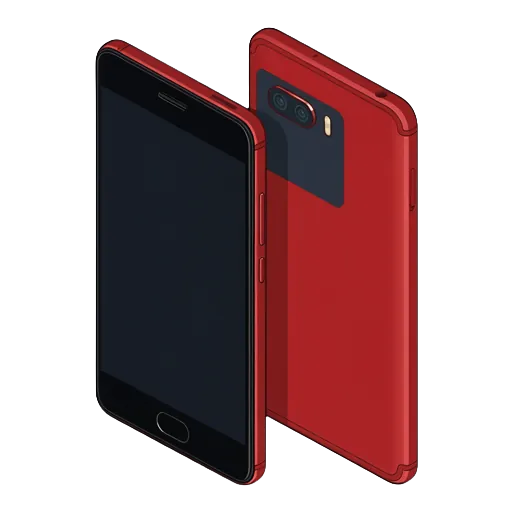 Meizu Pro 7 pixel art