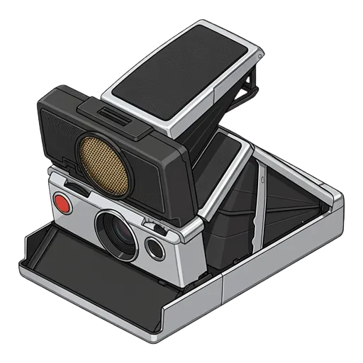 폴라로이드 SX-70 소나 픽셀아트